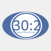Fantastisch 30:2 CPR Sticker (Voorkant)