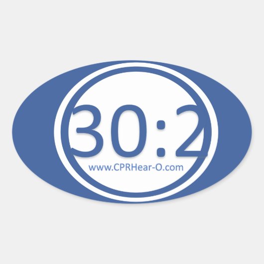Fantastisch 30:2 CPR Sticker (Voorkant)