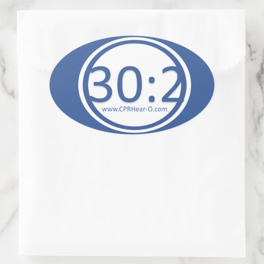 Fantastisch 30:2 CPR Sticker (Tas)