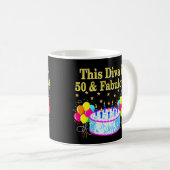 FANTASTISCH 50E FEESTVIERING ONTWERP KOFFIEMOK (Voorkant rechts)