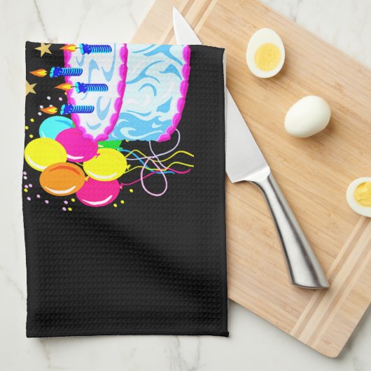 FANTASTISCH 50E FEESTVIERING ONTWERP THEEDOEK (Quarter Fold)