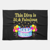 FANTASTISCH 50E FEESTVIERING ONTWERP THEEDOEK (Horizontaal)