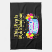 FANTASTISCH 50E FEESTVIERING ONTWERP THEEDOEK (Verticaal)