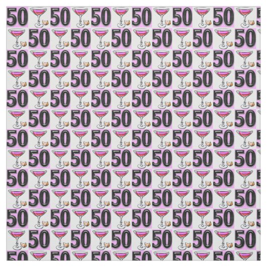 FANTASTISCH 50E VERJAARDAG FEEST STOF (Swatch)