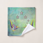 Fantastisch abstract patroon bad handdoek (Wasdoekje)