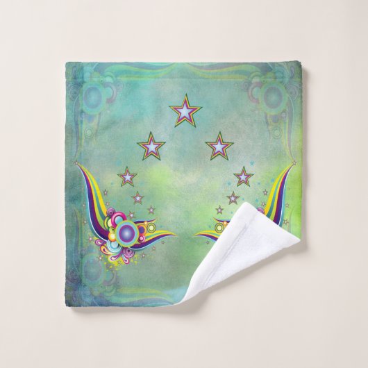 Fantastisch abstract patroon bad handdoek (Wasdoekje)