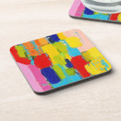 Fantastisch Abstract schilderen door Kris Taylor Bier Onderzetter (Linkerzijde)