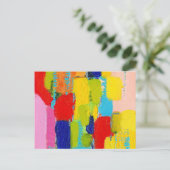 Fantastisch Abstract schilderen door Kris Taylor Briefkaart (Staand voorkant)