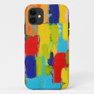 Fantastisch Abstract schilderen door Kris Taylor iPhone 11 Hoesje