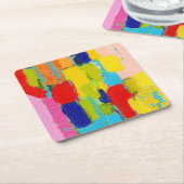 Fantastisch Abstract schilderen door Kris Taylor Kartonnen Onderzetters (Schuin)