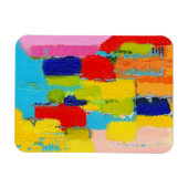 Fantastisch Abstract schilderen door Kris Taylor Magneet (Horizontaal)