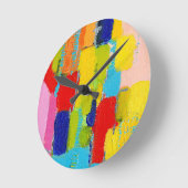 Fantastisch Abstract schilderen door Kris Taylor Ronde Klok (Hoek)