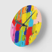 Fantastisch Abstract schilderen door Kris Taylor Ronde Klok (Hoek)