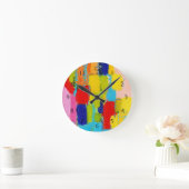 Fantastisch Abstract schilderen door Kris Taylor Ronde Klok (Huis)