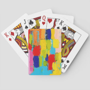 Fantastisch Abstract schilderen door Kris Taylor Speelkaarten