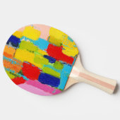 Fantastisch Abstract schilderen door Kris Taylor Tafeltennisbatje (Zijkant)