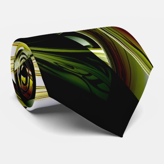 Fantastisch Abstract Stropdas (Opgerold)