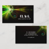 fantastisch abstractie-visitekaartje visitekaartje (Voorkant / Achterkant)