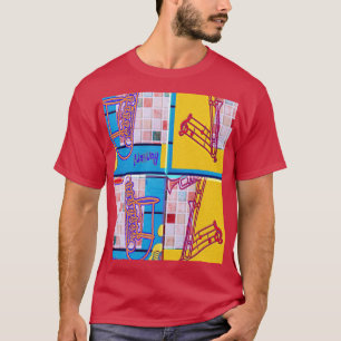 Fantastisch Bauhaus Jazz Orkest Muzieknotities Fan T-shirt