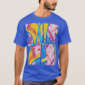 Fantastisch Bauhaus Jazzorkest Muzieknotities Fant T-shirt