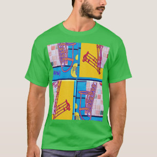 Fantastisch Bauhaus Jazzorkest Muzieknotities Fant T-shirt