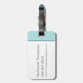 Fantastisch Beasts Kelpie Bagagelabel (Achterkant verticaal)