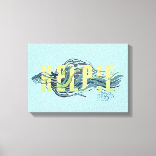 Fantastisch Beasts Kelpie Canvas Afdruk (Voorkant)