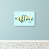 Fantastisch Beasts Kelpie Canvas Afdruk (Insitu (Houten vloer))