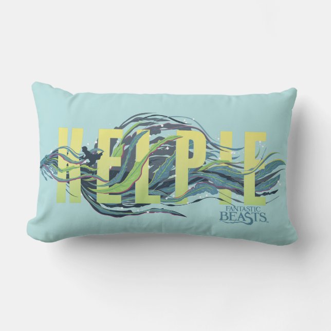 Fantastisch Beasts Kelpie Kussen (Voorkant)