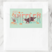 Fantastisch Beasts Niffler Rechthoekige Sticker (Tas)
