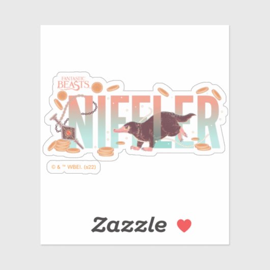 Fantastisch Beasts Niffler Sticker (Vel)
