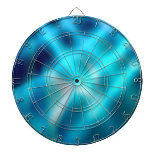 Fantastisch blauw licht dartbord