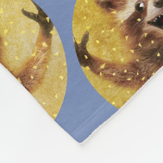 Fantastisch blij om te worden gesmokkeld met fleece deken (Hoek)