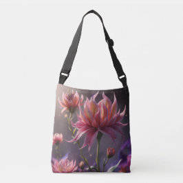 Fantastisch Bloemmotief  Crossbody Tas