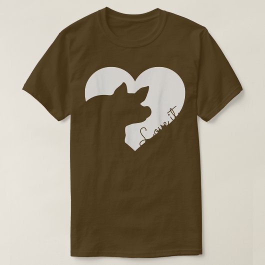 Fantastisch Boerderij dierkwekerij Hog land T-shirt (Design voorkant)