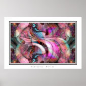 Fantastisch bos. poster (Voorkant)