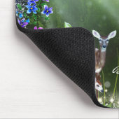 Fantastisch bosbeboste beboten gechanteerd muismat (Hoek)