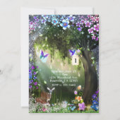 Fantastisch bosbeboste beesten met een betoverende kaart (Achterkant)