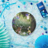 Fantastisch bosbeboste partij papieren bordje (Feest)