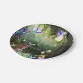 Fantastisch bosbeboste partij papieren bordje (Gekanteld)