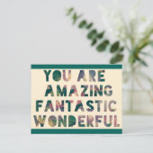 Fantastisch Briefkaart (Staand voorkant)