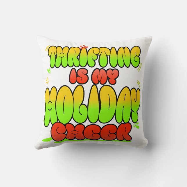 Fantastisch cadeau voor degenen die houden van opv kussen (Achterkant)