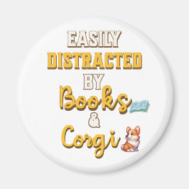 Fantastisch cadeau voor mensen die van boeken en c magneet