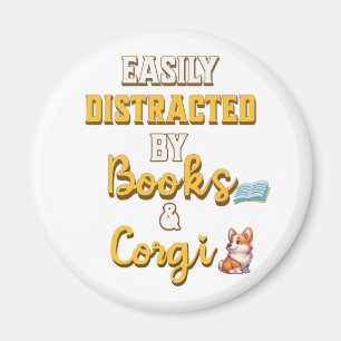 Fantastisch cadeau voor mensen die van boeken en c magneet