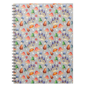 Fantastisch champignons badhanddoek met yoghantaat notitieboek