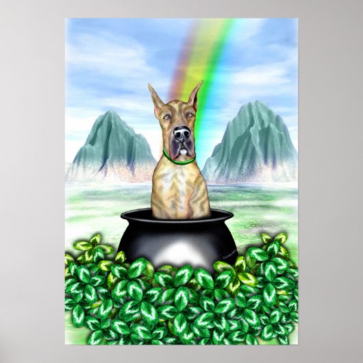 Fantastisch Dane Brindle Pot O Gold Poster (Voorkant)