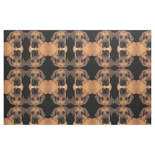 Fantastisch dane Gentle Giant Fabric Stof (Fat Quarter)