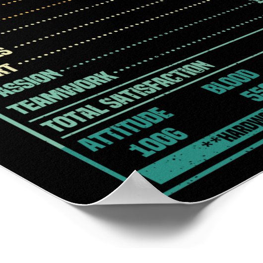 Fantastisch dieet grappige worstelaar poster (Hoek)