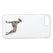 Fantastisch dikke daandog Geometric Silhouette Pse Case-Mate iPhone Case (Achterkant (Horizontaal))