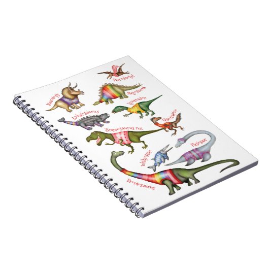 Fantastisch dinosaurus notitieboek (Rechterzijde)